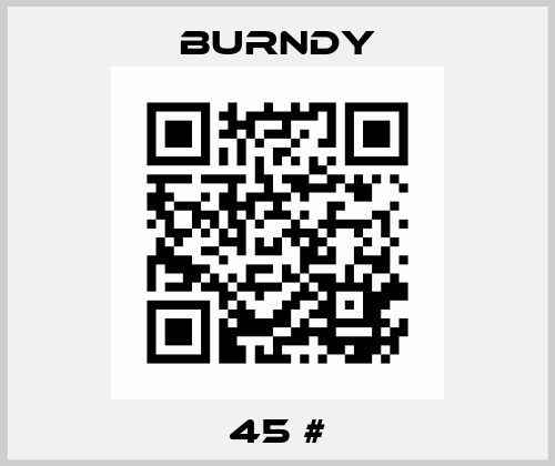 45 # Burndy