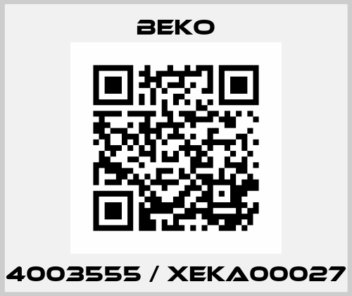 4003555 / XEKA00027 Beko