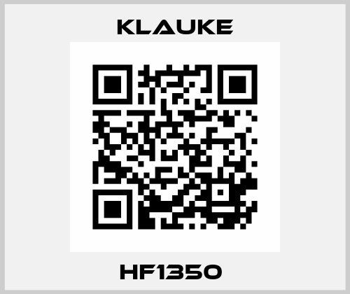 HF1350  Klauke