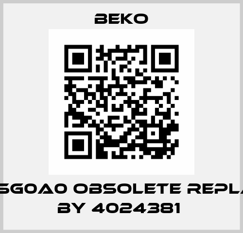 KA31SG0A0 obsolete replaced by 4024381  Beko