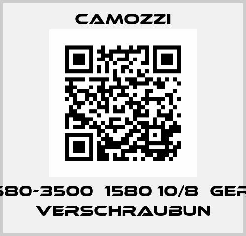 50-1580-3500  1580 10/8  GERADE VERSCHRAUBUN Camozzi