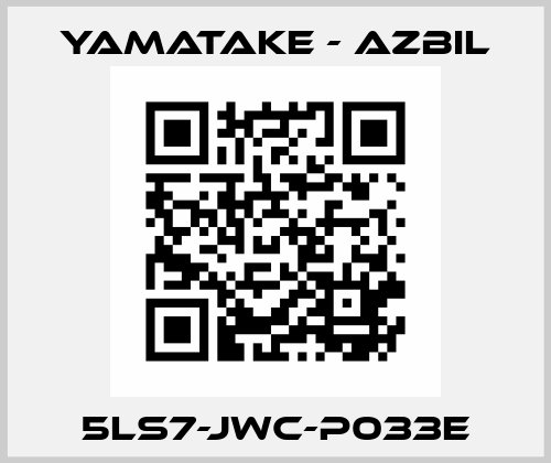 5LS7-JWC-P033E Yamatake - Azbil