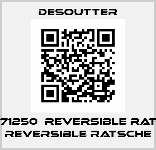 6153971250  REVERSIBLE RATSCHE  REVERSIBLE RATSCHE Desoutter
