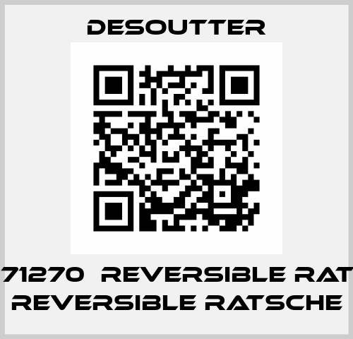 6153971270  REVERSIBLE RATSCHE  REVERSIBLE RATSCHE Desoutter