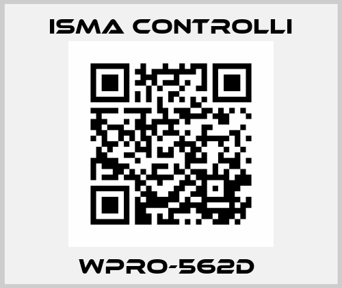 WPRO-562D  iSMA CONTROLLI