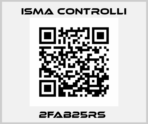2FAB25RS  iSMA CONTROLLI