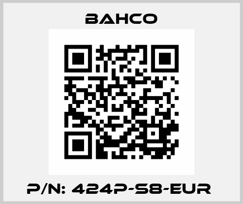 P/N: 424P-S8-EUR  Bahco