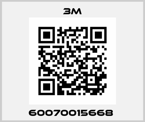60070015668  3M