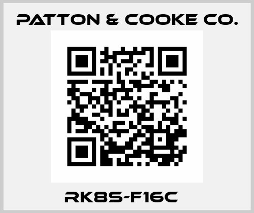 RK8S-F16C   Patton & Cooke Co.