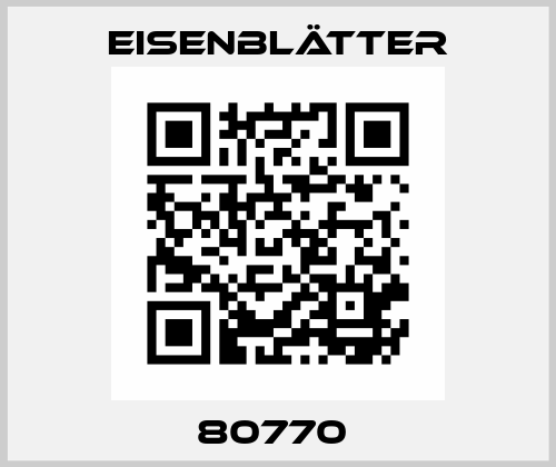 80770  Eisenblätter