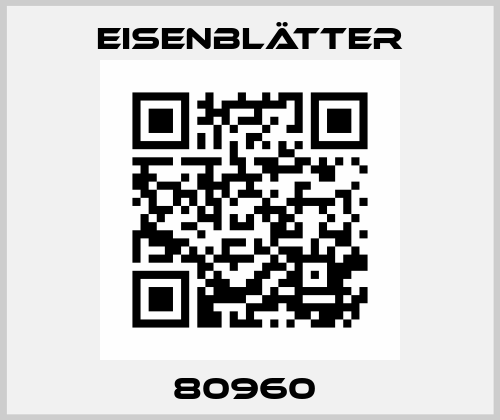 80960  Eisenblätter