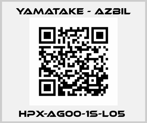 HPX-AG00-1S-L05  Yamatake - Azbil