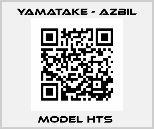 Model HTS  Yamatake - Azbil