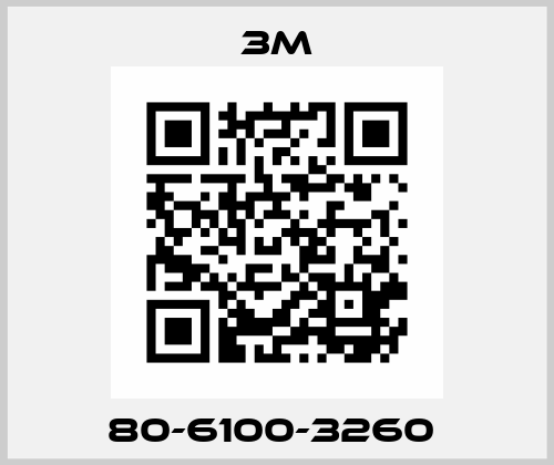 80-6100-3260  3M
