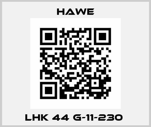 LHK 44 G-11-230  Hawe