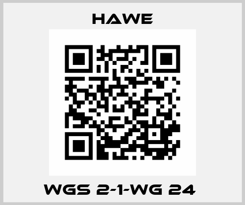 WGS 2-1-WG 24  Hawe