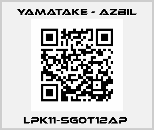 LPK11-SG0T12AP  Yamatake - Azbil