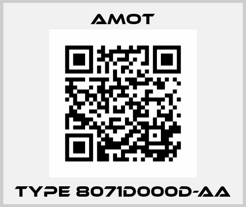 Type 8071D000D-AA Amot