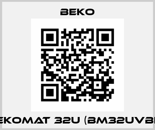 BEKOMAT 32U (BM32UVBIF) Beko