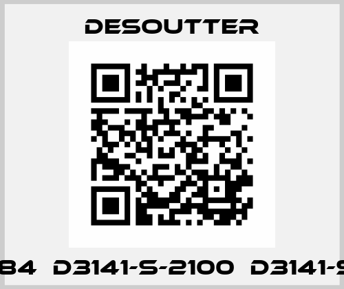 1383084  D3141-S-2100  D3141-S-2100 Desoutter