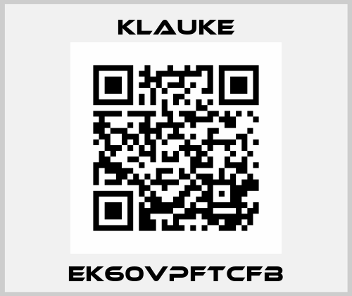 EK60VPFTCFB Klauke