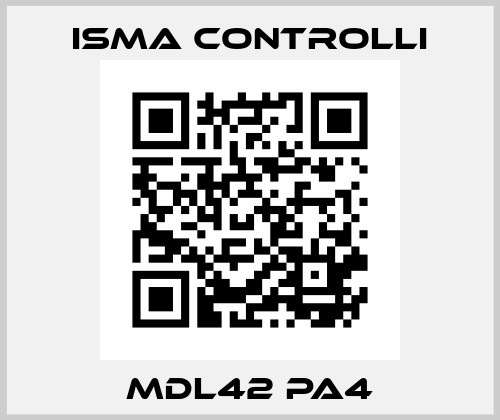 MDL42 PA4 iSMA CONTROLLI
