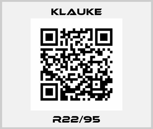 R22/95 Klauke