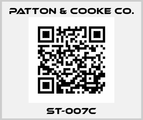ST-007C Patton & Cooke Co.