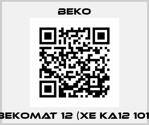 BEKOMAT 12 (XE KA12 101) Beko
