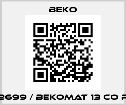 2002699 / BEKOMAT 13 CO PN50 Beko