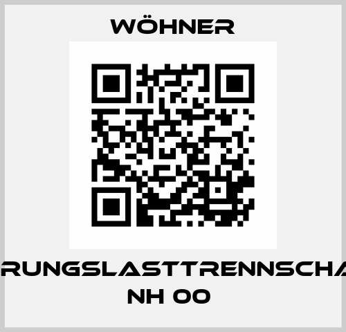 SICHERUNGSLASTTRENNSCHALTER NH 00  Wöhner