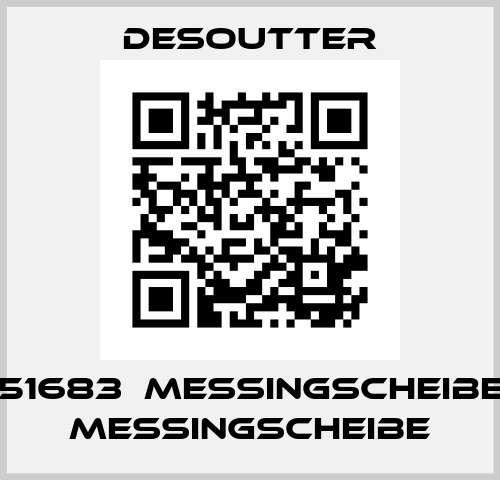 151683  MESSINGSCHEIBE  MESSINGSCHEIBE Desoutter