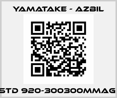 STD 920-300300MMAG  Yamatake - Azbil