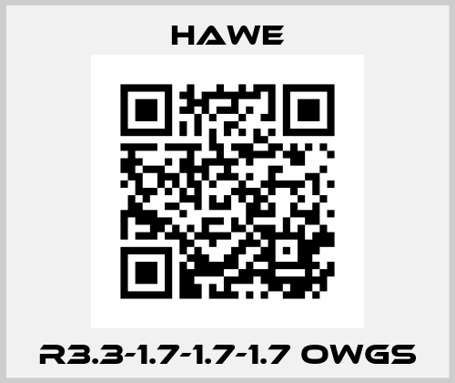 R3.3-1.7-1.7-1.7 OWGS Hawe