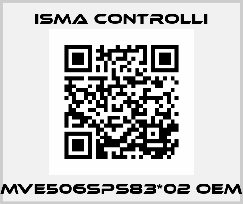 MVE506SPS83*02 OEM iSMA CONTROLLI