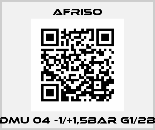 DMU 04 -1/+1,5bar G1/2B Afriso