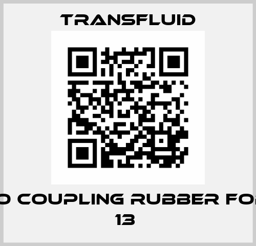 TURBO COUPLING RUBBER FOR KRG 13  Transfluid