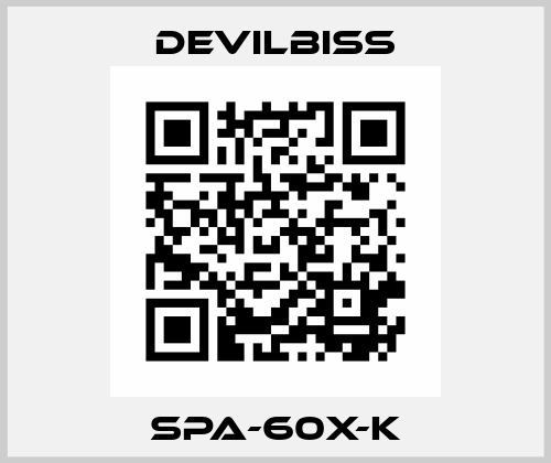 SPA-60X-K Devilbiss