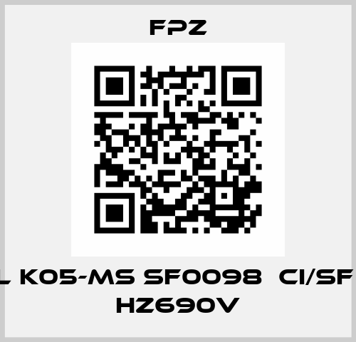 SCL K05-MS SF0098  CI/SF 60 HZ690V Fpz
