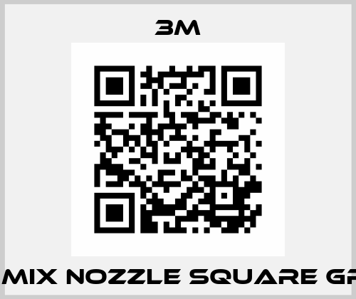EPX Mix Nozzle Square Green 3M
