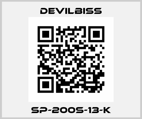 SP-200S-13-K Devilbiss