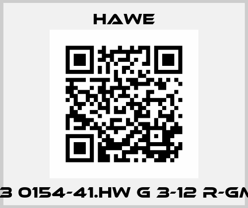 6963 0154-41.HW G 3-12 R-GM 24 Hawe