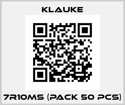 7R10MS (pack 50 pcs) Klauke