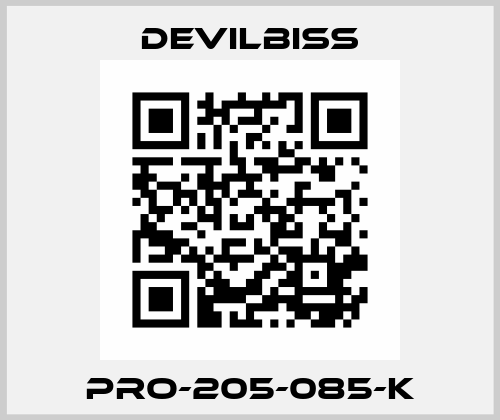 PRO-205-085-K Devilbiss