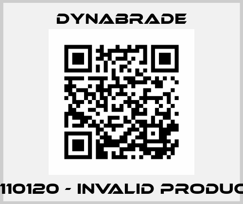 FK110120 - invalid product.  Dynabrade