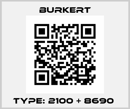 Type: 2100 + 8690  Burkert