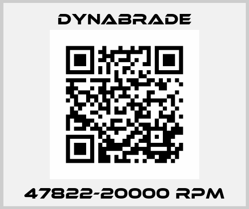 47822-20000 RPM Dynabrade