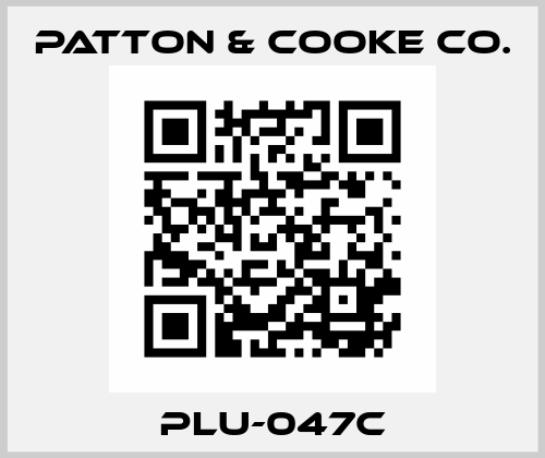 PLU-047C Patton & Cooke Co.