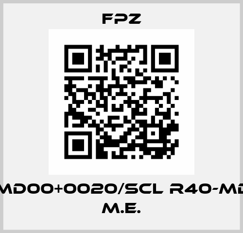 SR40MD00+0020/SCL R40-MD MOR M.E. Fpz