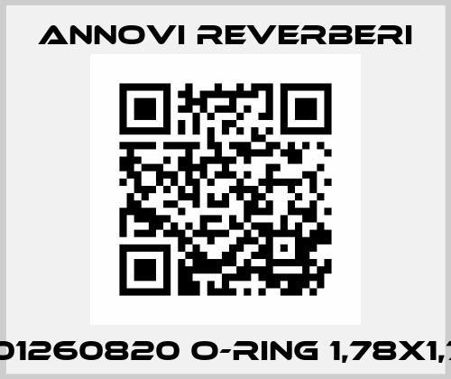 1701260820 O-RING 1,78X1,78 Annovi Reverberi